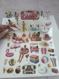 Poolside Sticker Sheet
