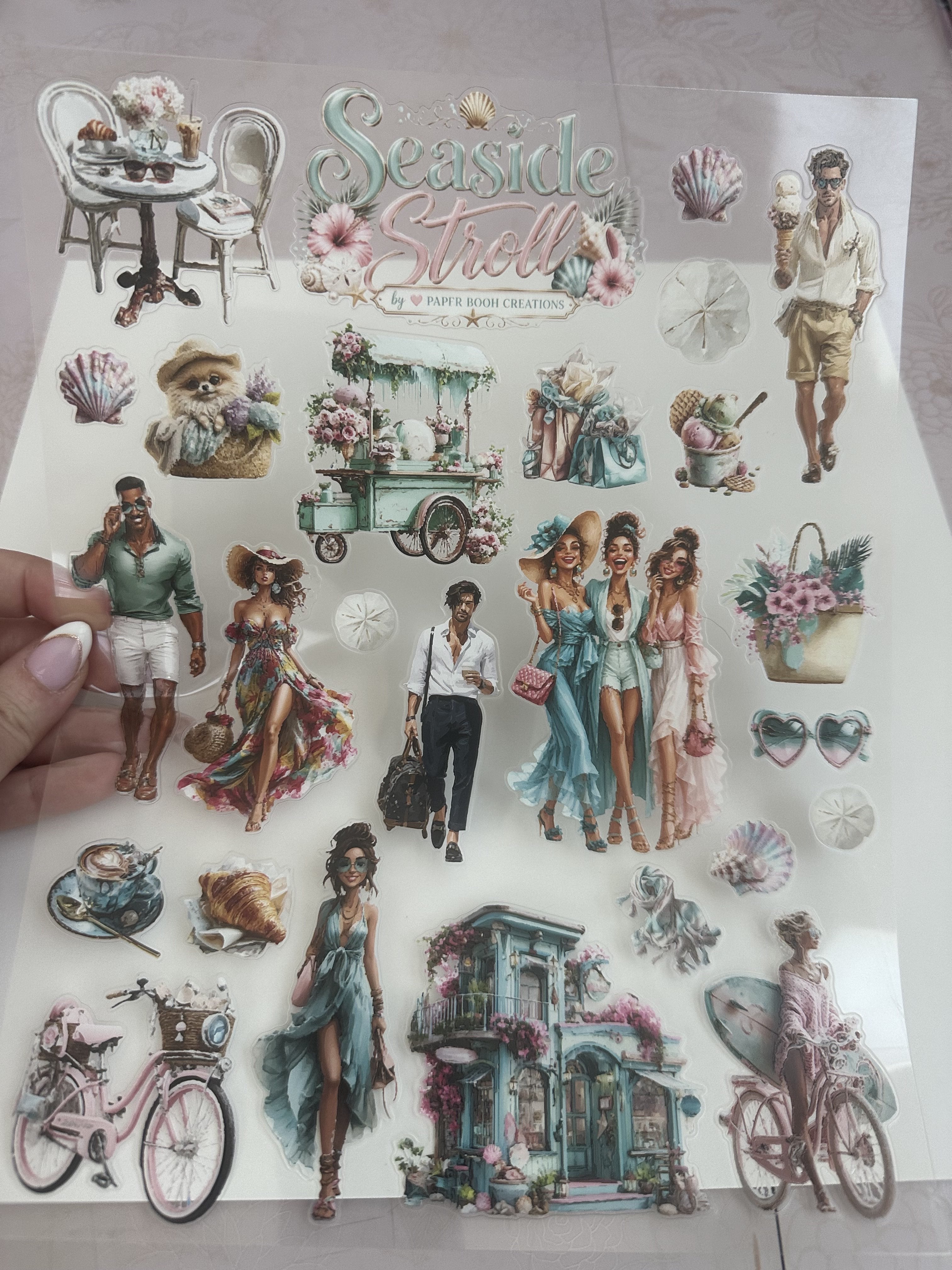 Seastride Stroll Sticker Sheet