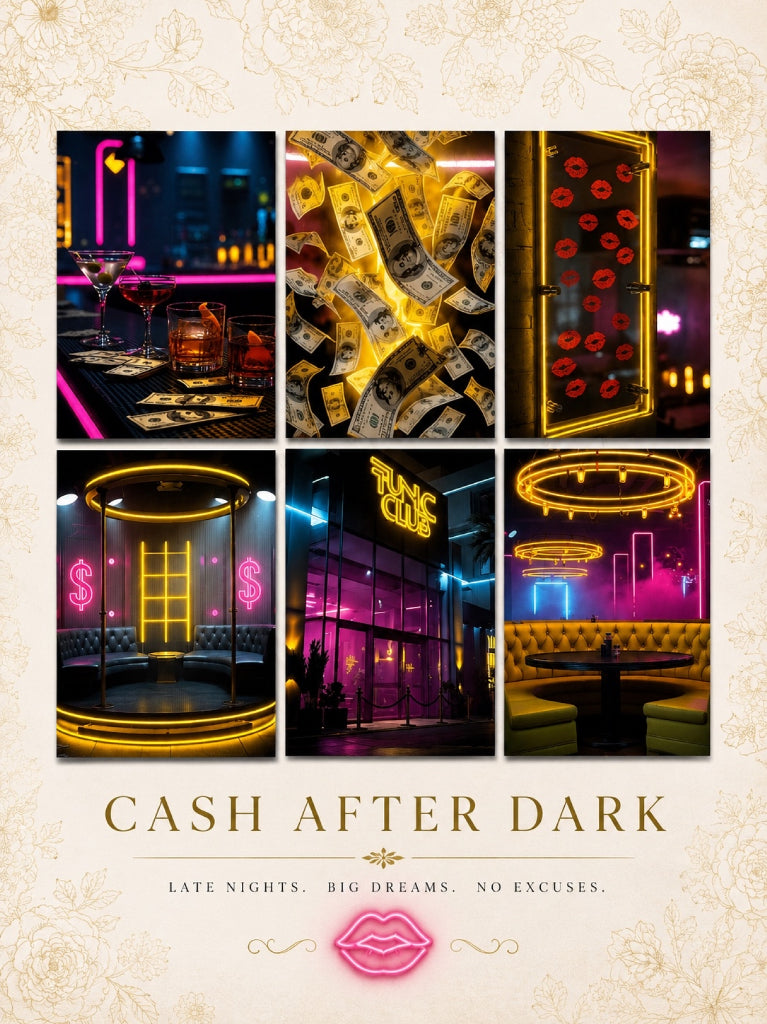 Cash After Dark Canvas (ATC/Spread)