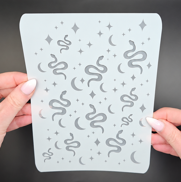Snake Charm Layered Stencil Set