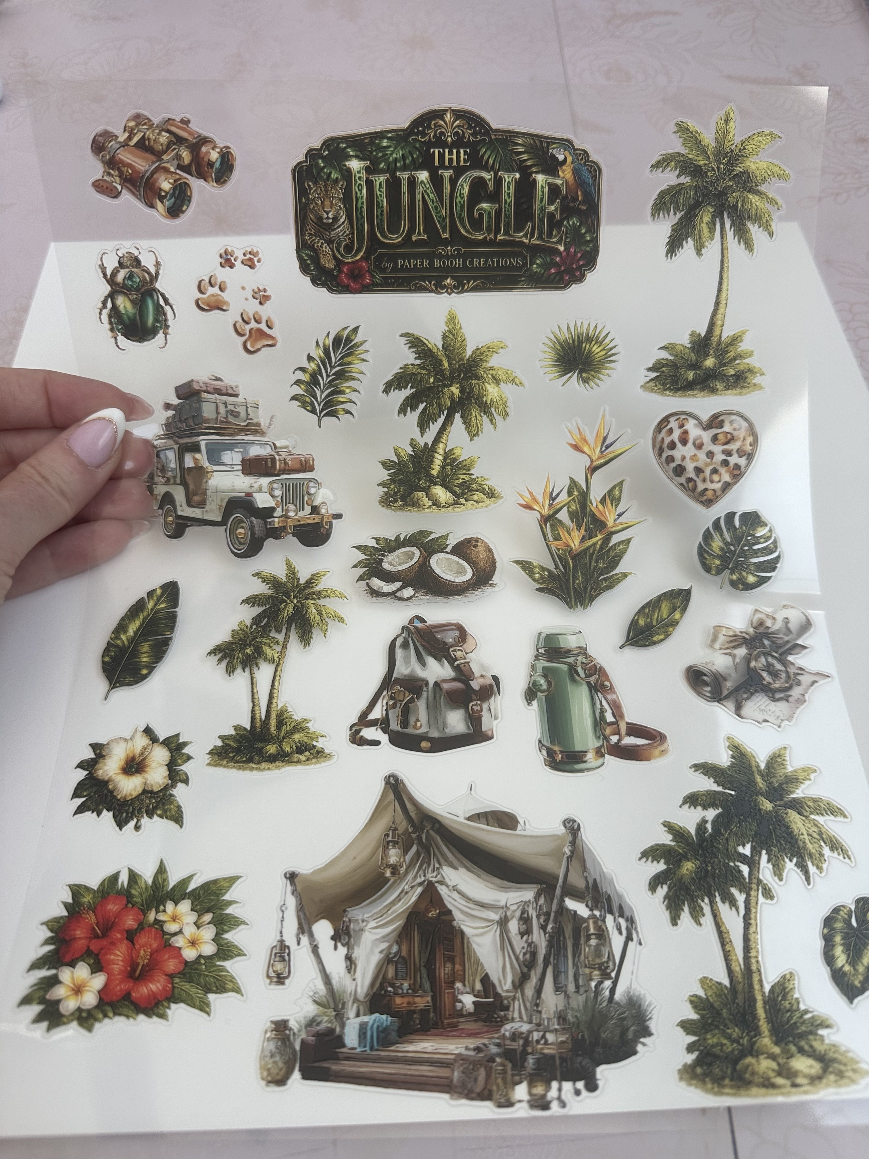 The Jungle Sticker Sheet