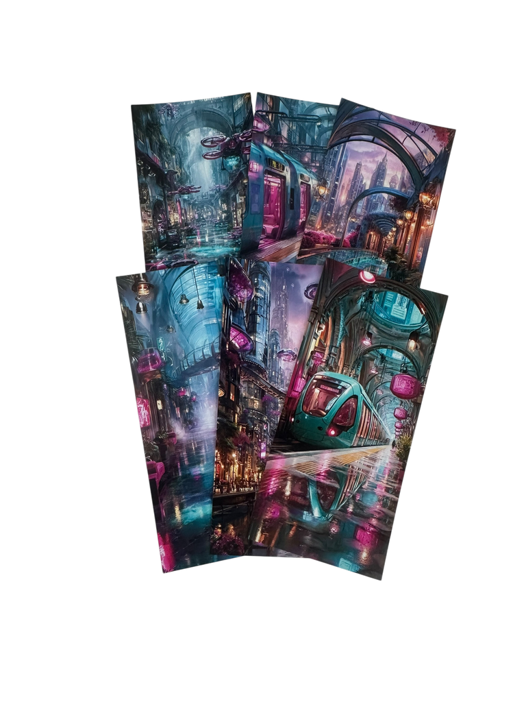 Neon Passage Canvas (Skinny)