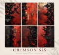 Crimson Sin Canvas (ATC/Spread)