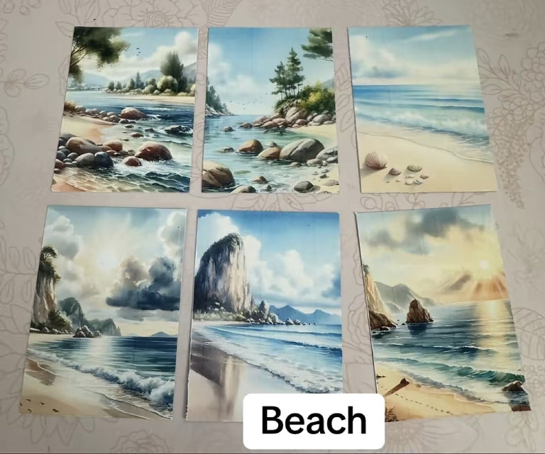 Beach Canvas (ATC/Spread)