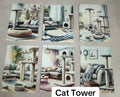 Cat Tower Canvas (ATC/Spread)