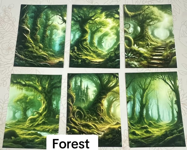 Forest Canvas (ATC/Spread)