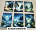 Moonlight Path Canvas (ATC/Spread)