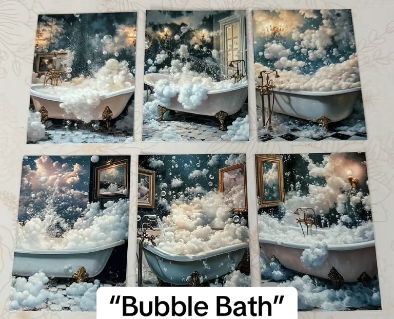 Bubble Bath Canvas (ATC/Spread)