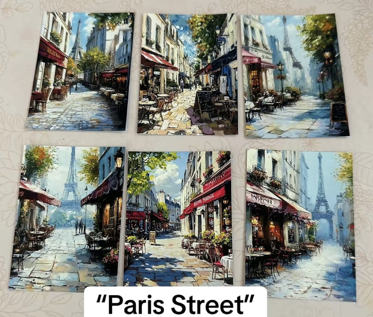 Paris Street Canvas (ATC/Spread)