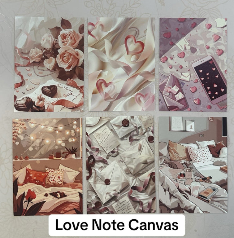 Love Note Canvas (ATC/Spread)