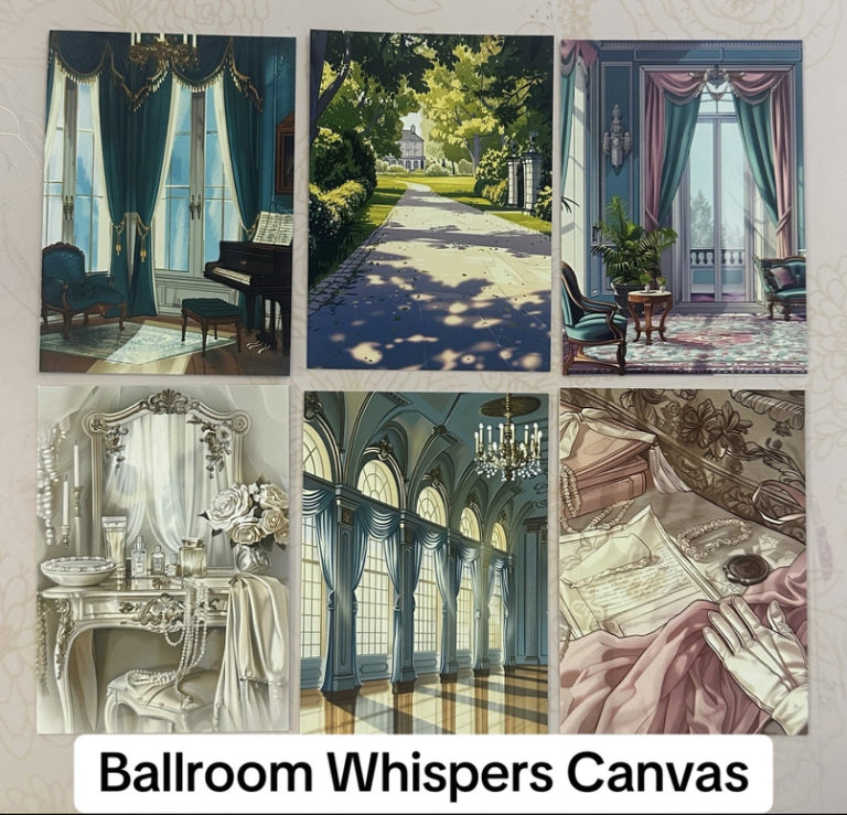 Ballroom Whispers Canvas (ATC/Spread)