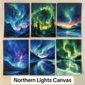 Northern Lights Canvas (ATC/Spread)