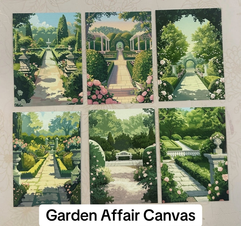 Garden Affair Canvas (ATC/Spread)