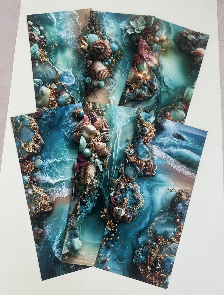 Turquoise Tide Canvas (Skinny)