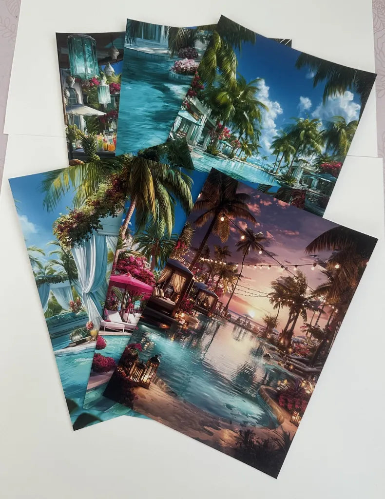 Cabana Club Canvas (ATC/Spread)