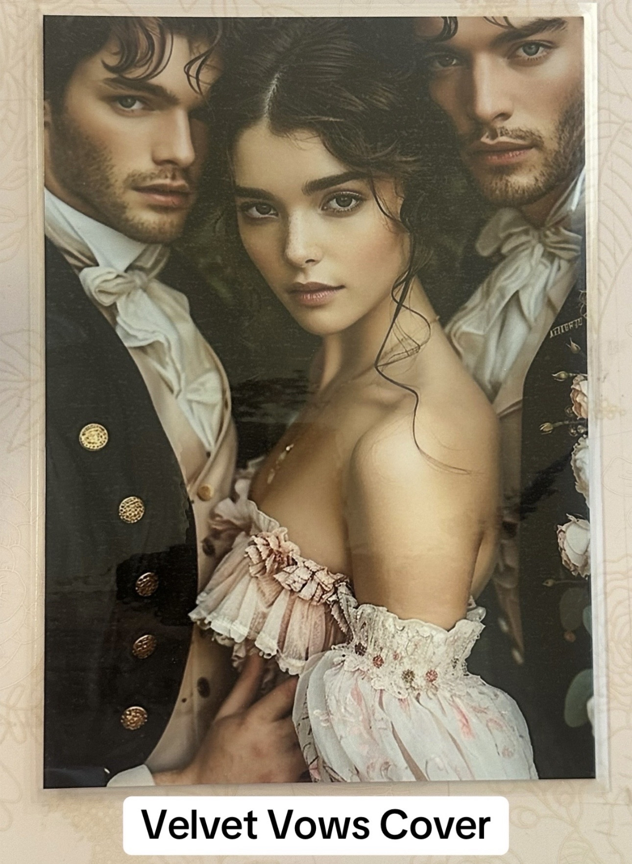 Velvet Vows Storage Book
